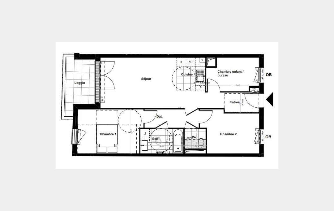 Annonces SEVRAN : Appartement | MONTREUIL (93100) | 65 m2 | 345 000 &euro; 